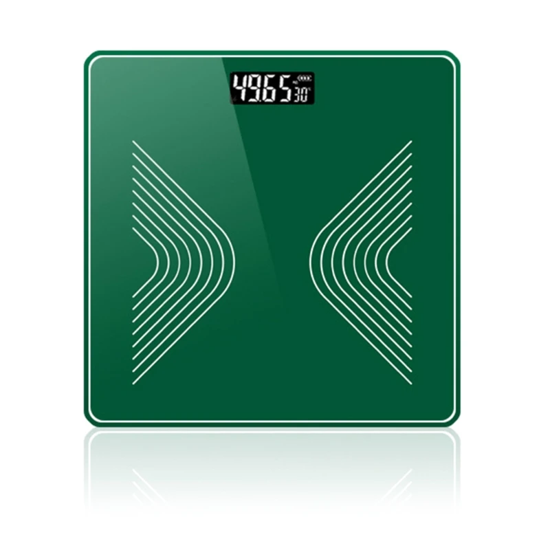 Smart Wireless Scale Green Dark Scale with LCD Display Tempered Glass Scale Body Composition Analyzer Bathroom Home
Smart Wireless Scale Green Dark Scale with LCD Display Tempered Glass Scale Body Composition Analyzer Bathroom Home