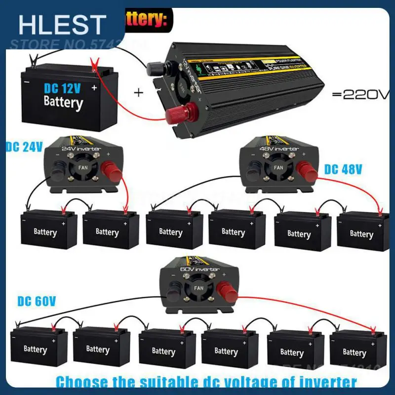 Portable Car Voltage Converter 1600w 3000w Pure Sine Wave Inverter Solar Inverter Buzzer Reminder For Phone Tablet Led Display
Portable Car Voltage Converter 1600w 3000w Pure Sine Wave Inverter Solar Inverter Buzzer Reminder For Phone Tablet Led Display