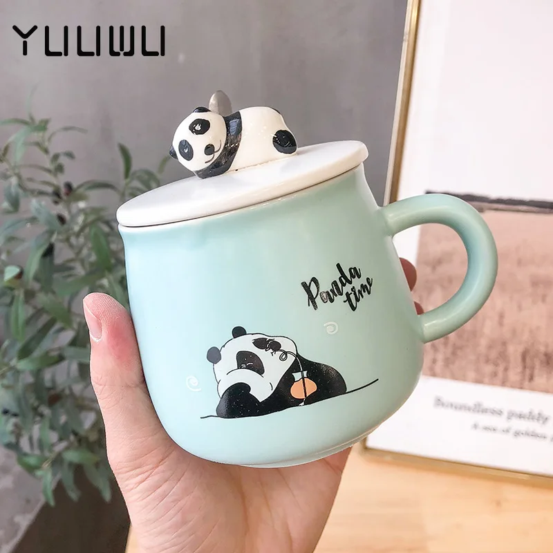 Ceramic Mug Three-dimensionalCartoon Panda Coloured Glaze Cup Cute Cup Men and Women Students Ins Artistic Gift
Ceramic Mug Three-dimensionalCartoon Panda Coloured Glaze Cup Cute Cup Men and Women Students Ins Artistic Gift