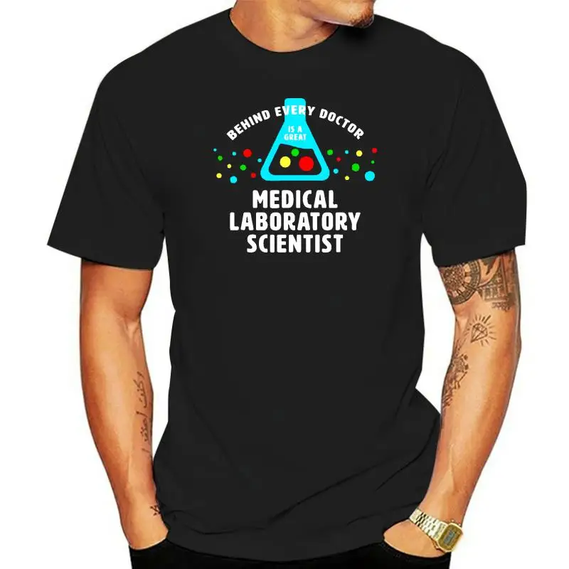 

Забавная футболка за каждым врачом, подарок для медицинской лаборатории, футболка, готические дизайнерские хлопковые топы, летние рубашки ...