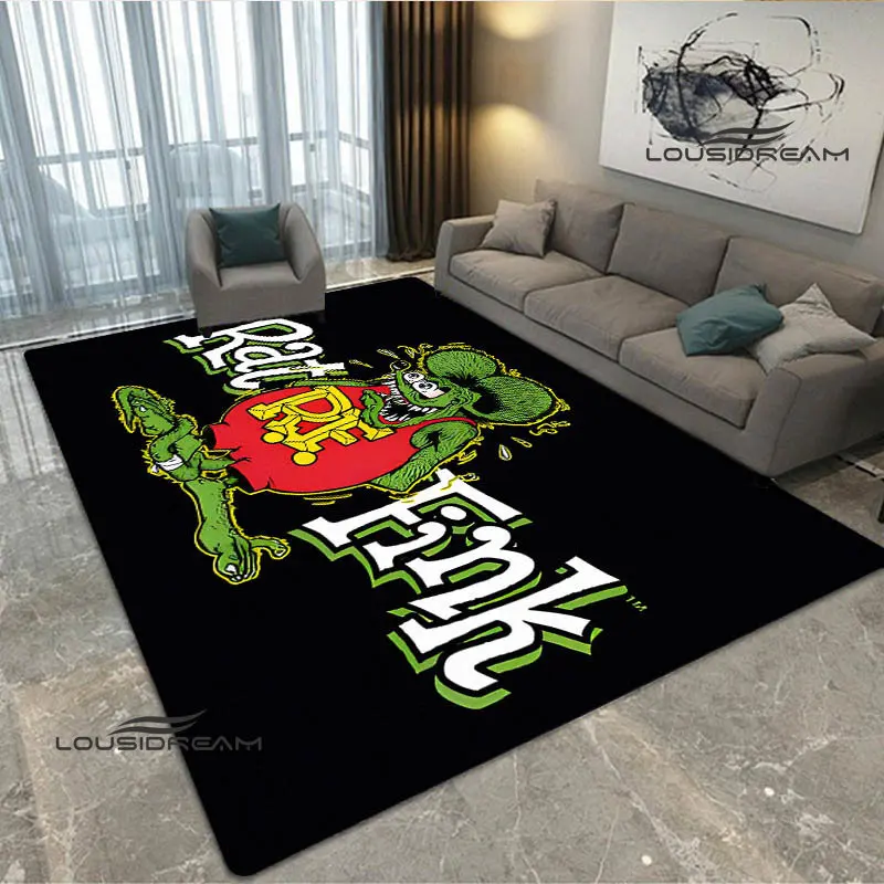 Tales of the Rat Fink cartoon carpet living room bedroom beautiful carpet non-slip doormat photography props birthday gift
Tales of the Rat Fink cartoon carpet living room bedroom beautiful carpet non-slip doormat photography props birthday gift