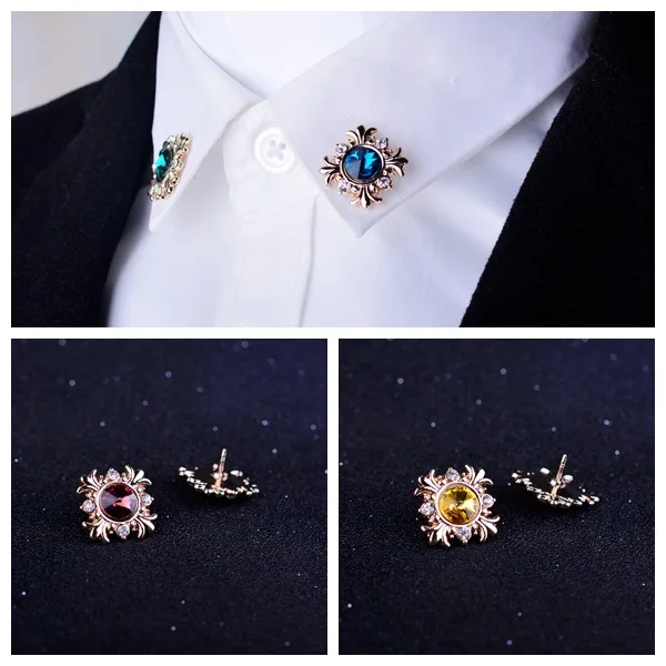 Luxury Vintage Brooch Men Suit Shirt Collar Pin Enamel Glasses Beard Crystal Cross Brooch Enamel Pins Wedding Party Accessories
Luxury Vintage Brooch Men Suit Shirt Collar Pin Enamel Glasses Beard Crystal Cross Brooch Enamel Pins Wedding Party Accessories