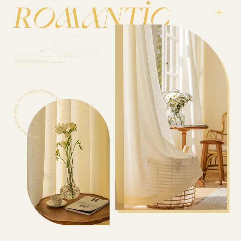 Curtain Curtain Cream Cotton Linen Dreamy Curtains for Living Room Curtains for Bedroom Window Kitchen Curtains
Curtain Curtain Cream Cotton Linen Dreamy Curtains for Living Room Curtains for Bedroom Window Kitchen Curtains