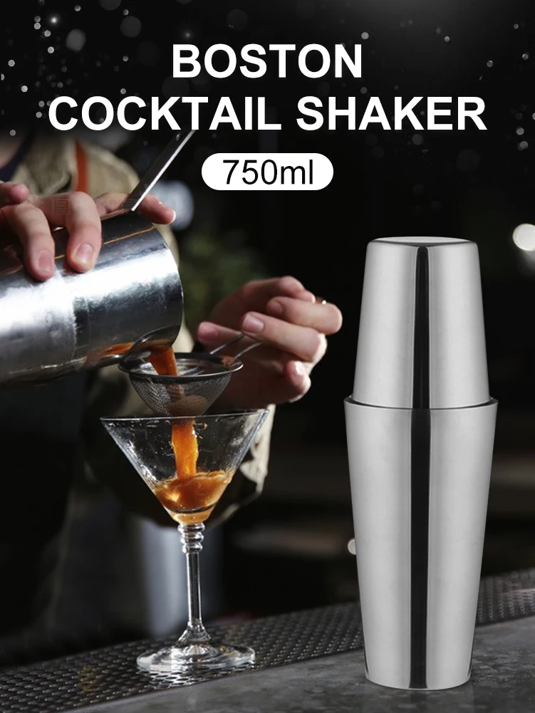Professional Stainless Steel Bartender Wine Cup Cocktail Mixer Martini Cocktail Shaker Bar Set
Professional Stainless Steel Bartender Wine Cup Cocktail Mixer Martini Cocktail Shaker Bar Set