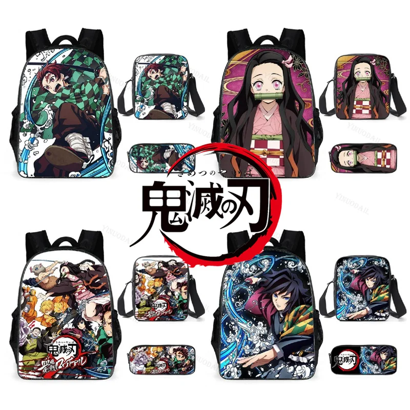 Demon Slayer Backpack Children's 3D Cartoon Kimetsu No Yaiba Schoolbag For Primary School Comfortable Laptop Backpack Unisex
Demon Slayer Backpack Children's 3D Cartoon Kimetsu No Yaiba Schoolbag For Primary School Comfortable Laptop Backpack Unisex