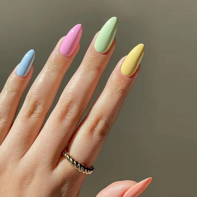 24pcs Solid Multi Color Nails Sticker French Lines Oval Natural Nude Color False Nail Pink Artificial Nails Full Cover Wearable
24pcs Solid Multi Color Nails Sticker French Lines Oval Natural Nude Color False Nail Pink Artificial Nails Full Cover Wearable