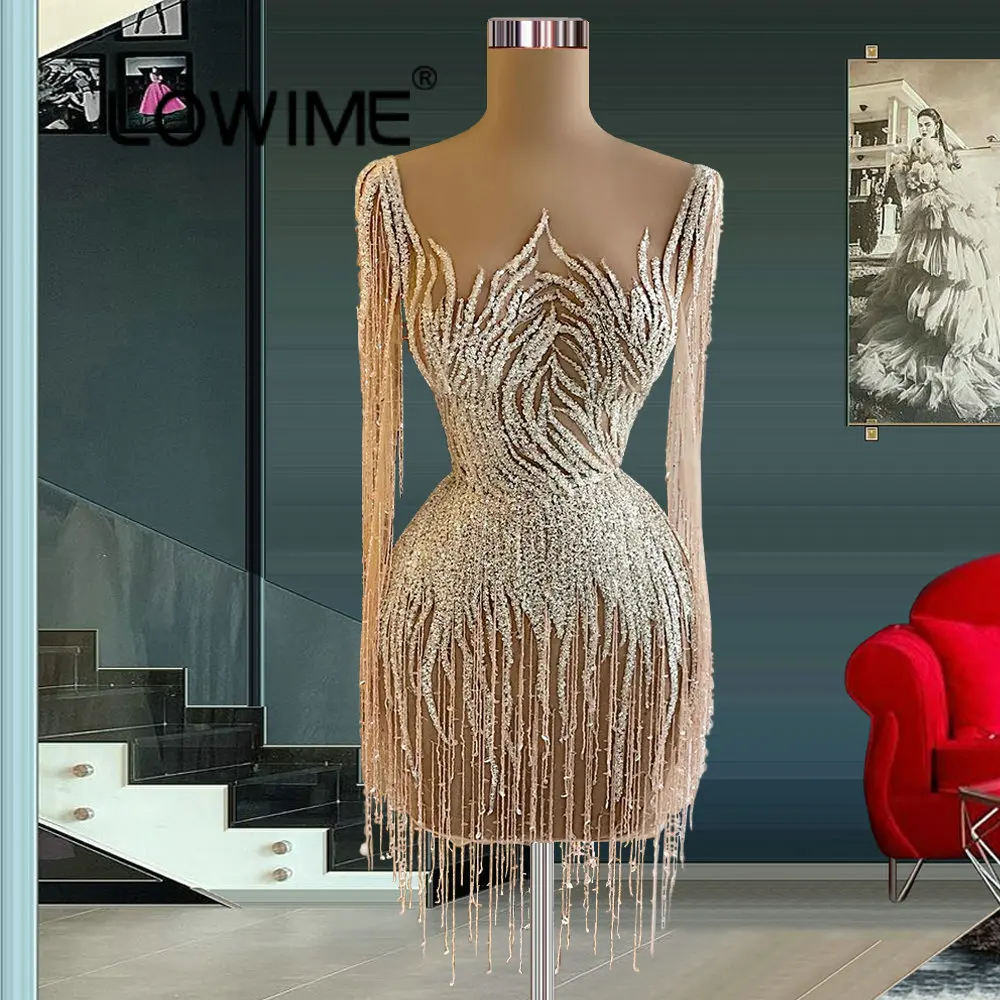 Champagne Illusion Sexy Short Prom Dresses Luxury Beading Gala Party Gowns Long Sleeves Cocktail Night Homecoming Dress 2022
Champagne Illusion Sexy Short Prom Dresses Luxury Beading Gala Party Gowns Long Sleeves Cocktail Night Homecoming Dress 2022