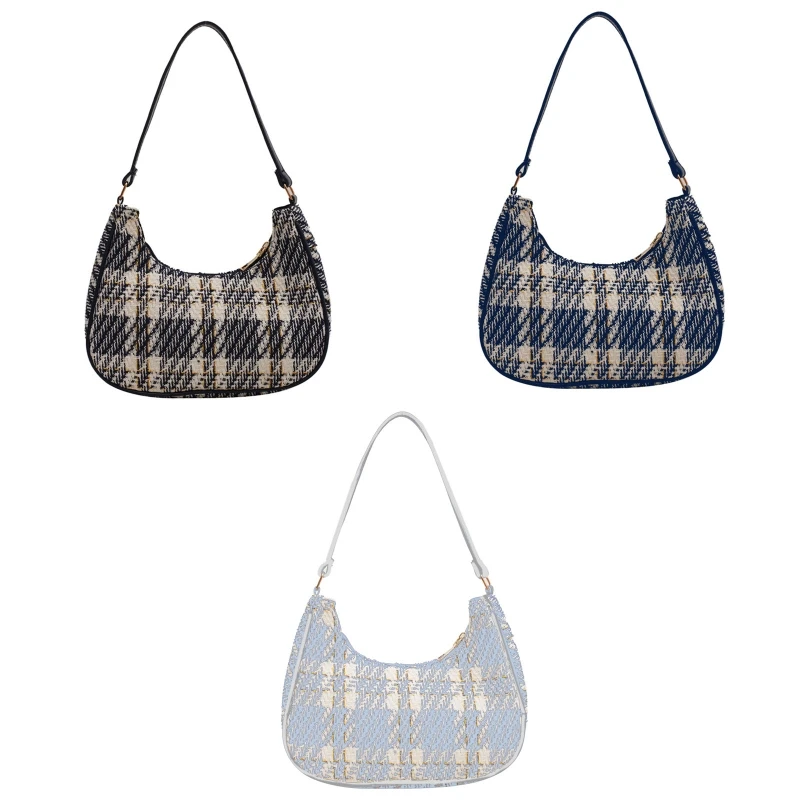 Retro Clutch Shoulder Tote HandBag with Zipper Closure Dumpling Bag Fashion Dumpling Bags Portable Canvas Bag
Retro Clutch Shoulder Tote HandBag with Zipper Closure Dumpling Bag Fashion Dumpling Bags Portable Canvas Bag