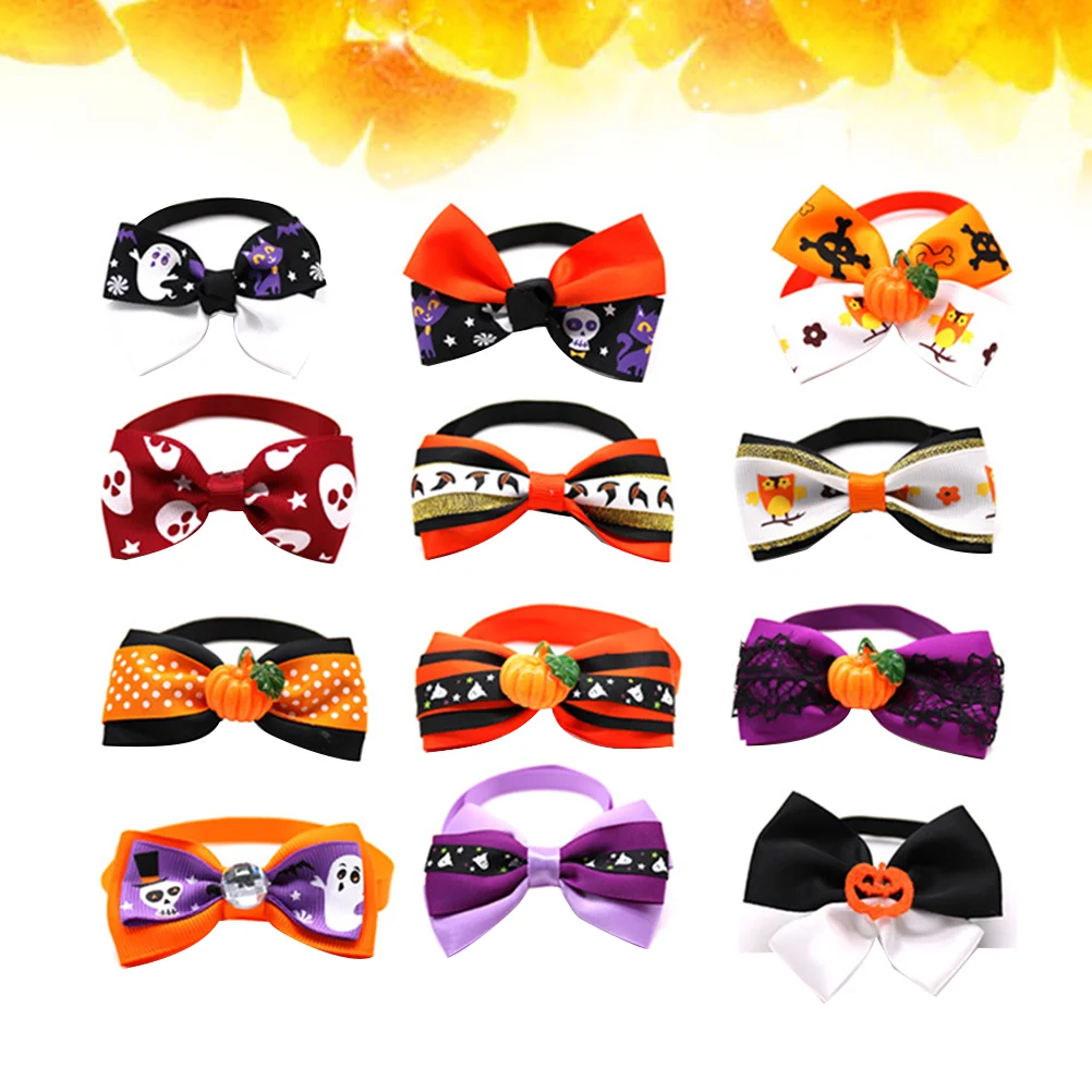 12Pcs Puppy Cats Neckties Cat Dog Bow Tie Collar Dog Ties Dog Grooming Accessories for Halloween Festival
12Pcs Puppy Cats Neckties Cat Dog Bow Tie Collar Dog Ties Dog Grooming Accessories for Halloween Festival