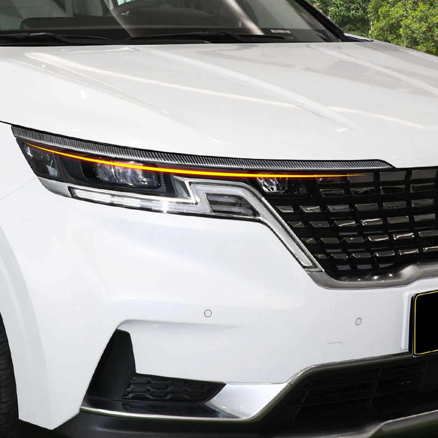 Car Accessories for Kia Carnival 2021 2022 ABS Plastic Front Head Light Eyebrow Decoration Cover Trim 2pcs
Car Accessories for Kia Carnival 2021 2022 ABS Plastic Front Head Light Eyebrow Decoration Cover Trim 2pcs