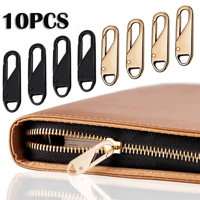 10PCS Universal Zipper Puller Removable Alloy Zipper Slider Clothing Zip Fixer DIY Sewing Instant Repair Zipper for Clothes Bags
10PCS Universal Zipper Puller Removable Alloy Zipper Slider Clothing Zip Fixer DIY Sewing Instant Repair Zipper for Clothes Bags