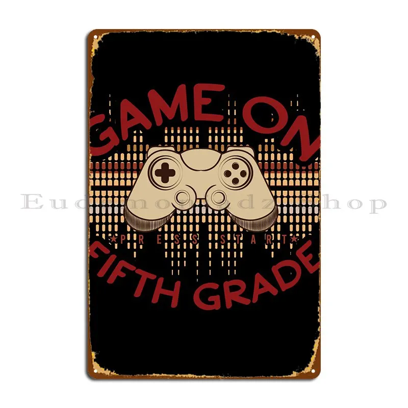Game On Press Start 5th Metal Sign Bar Cave Plaques Personalized Party PaintingTin Sign Poster
Game On Press Start 5th Metal Sign Bar Cave Plaques Personalized Party PaintingTin Sign Poster