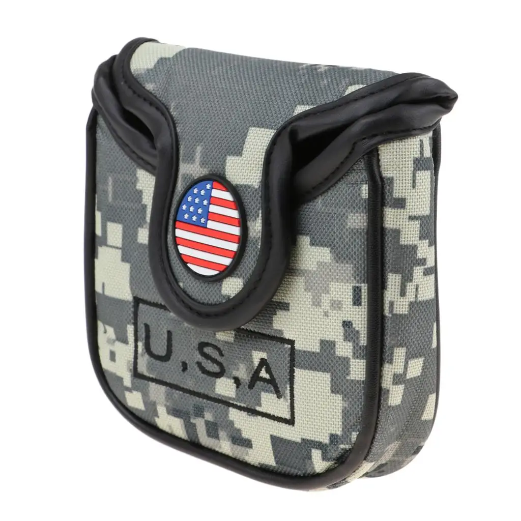 Durable Golf Mallet Putter Head Protective Cover Headcover Closure & , Square Shape 
Durable Golf Mallet Putter Head Protective Cover Headcover Closure & , Square Shape