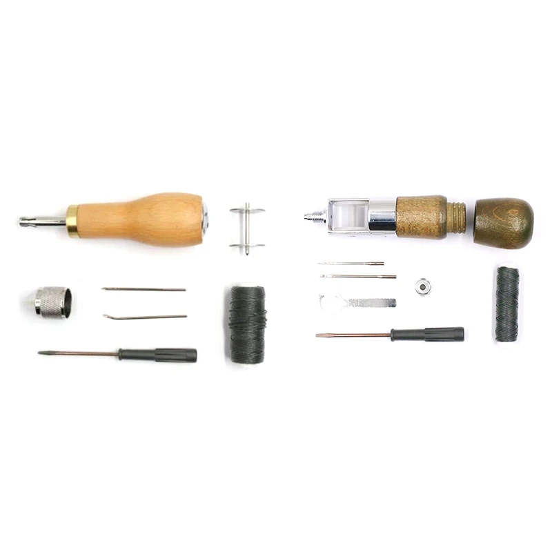 Leather Sewing Awl Kit Hand Stitcher Set Manual Sewing Machine Speedy Stitcher Leather Craft Stitching Shoemaker
Leather Sewing Awl Kit Hand Stitcher Set Manual Sewing Machine Speedy Stitcher Leather Craft Stitching Shoemaker