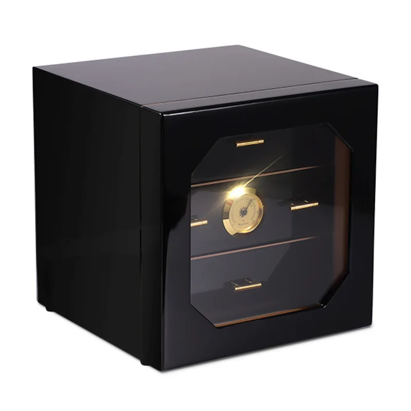 HANNICOOK black high gloss piano paint cigar box cedar wood cigar box piano baking paint cigar moisture box
HANNICOOK black high gloss piano paint cigar box cedar wood cigar box piano baking paint cigar moisture box