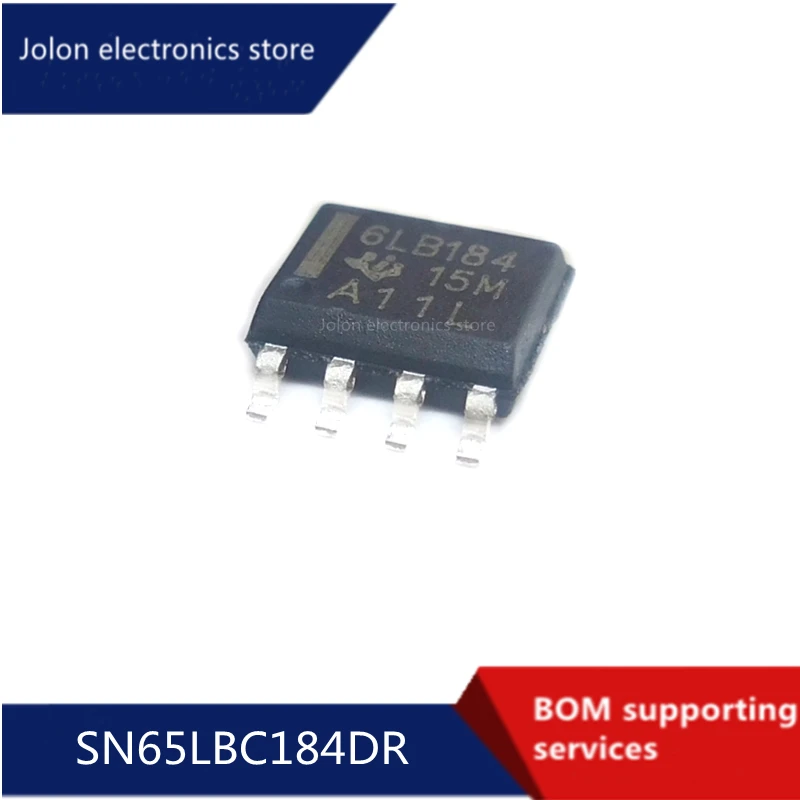 New original SN65LBC184DR silkscreen 6LB184 SOP8 driver/receiver/transceiver chip
New original SN65LBC184DR silkscreen 6LB184 SOP8 driver/receiver/transceiver chip