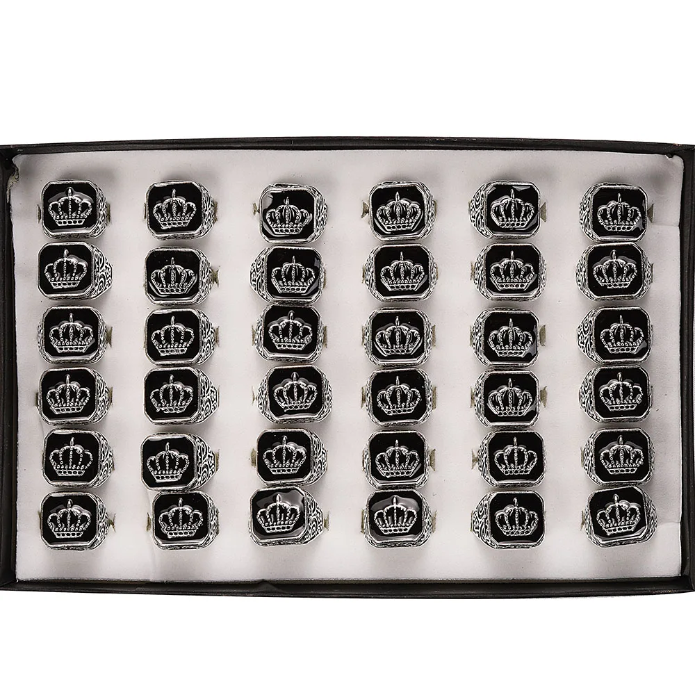 QianBei Free Shipping 20pcs/Set High Quality Ring Man Silver Black Color Drip Oil Crown Rings Women Fashion Jewelry New
QianBei Free Shipping 20pcs/Set High Quality Ring Man Silver Black Color Drip Oil Crown Rings Women Fashion Jewelry New