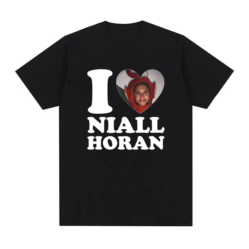 Забавная футболка I Love Niall Horan с графическим рисунком для мужчин и женщин