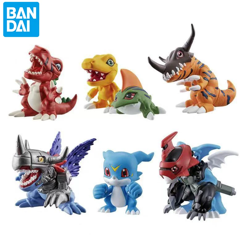 Bandai Digimon Adventure New Collection 01 Tyranomon Greymon Agumon Betamon V-mon Paildramon Metal Greymon Anime Action Figures
Bandai Digimon Adventure New Collection 01 Tyranomon Greymon Agumon Betamon V-mon Paildramon Metal Greymon Anime Action Figures