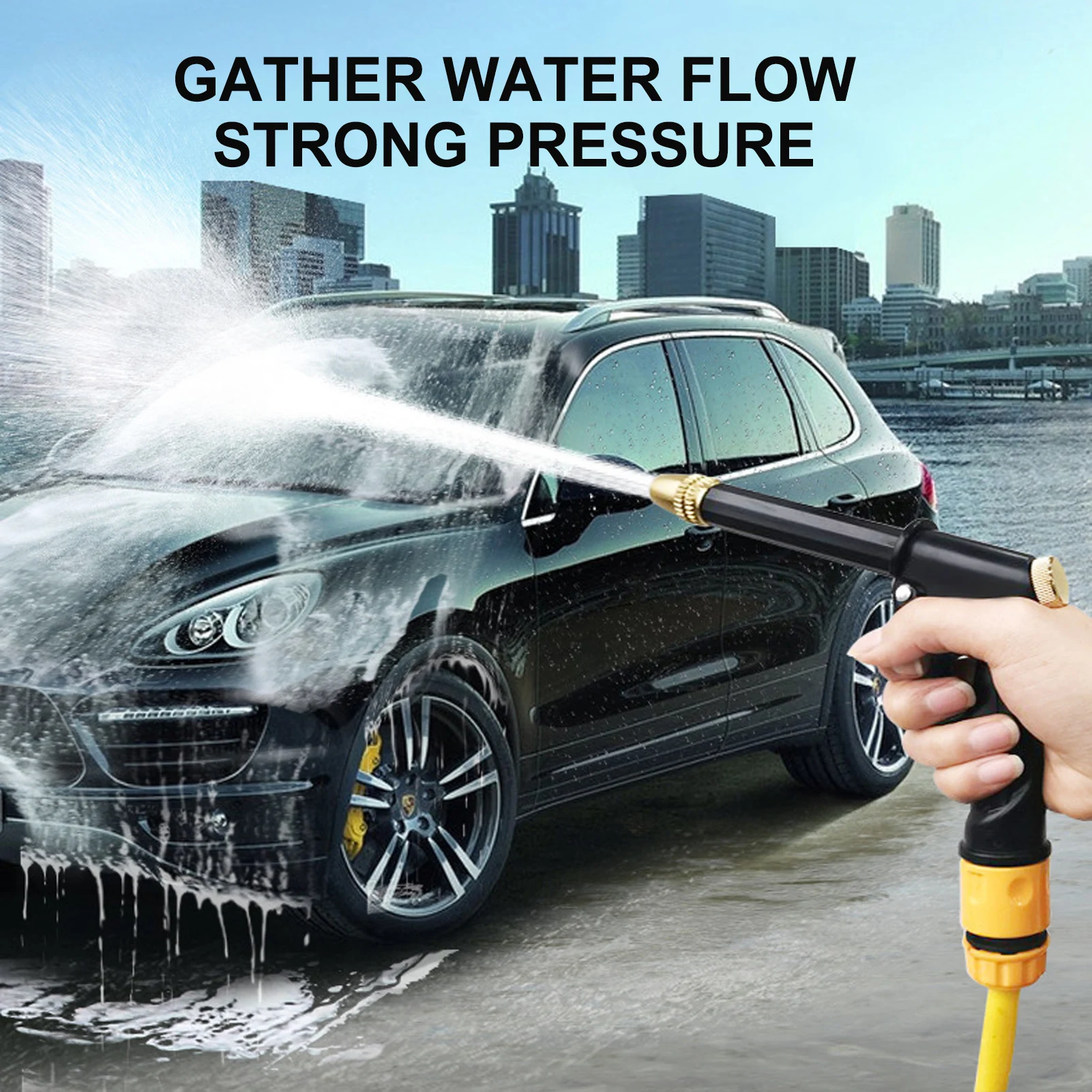 Garden Hose Nozzle Water Hose Nozzle With Non-slip Ergonomic Grip Water Hose Nozzle Garden Hose Sprayer Different Watering
Garden Hose Nozzle Water Hose Nozzle With Non-slip Ergonomic Grip Water Hose Nozzle Garden Hose Sprayer Different Watering