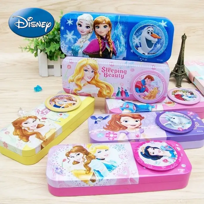 Disney Princess Stationery Box Student Double Iron Cute with Mirror Multifunctional Kindergarten Cartoon Pen Box
Disney Princess Stationery Box Student Double Iron Cute with Mirror Multifunctional Kindergarten Cartoon Pen Box