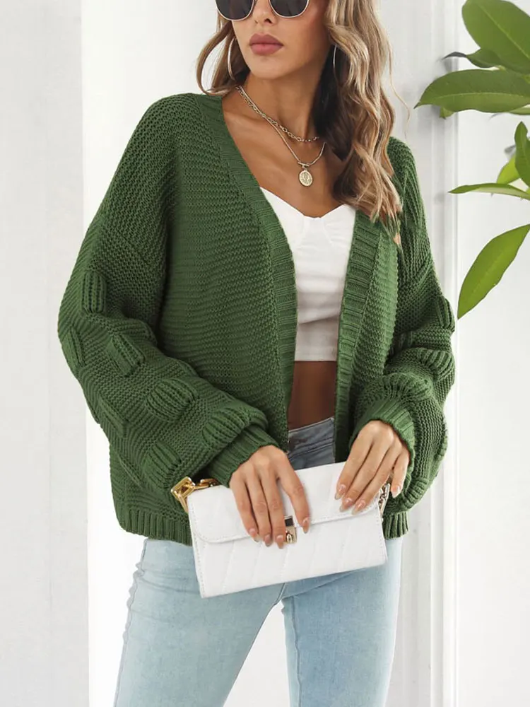 2023 Autumn Winter Knitted Cardigan Women Green Cardigan Ladies Long Sleeve Loose Cardigan For Women
2023 Autumn Winter Knitted Cardigan Women Green Cardigan Ladies Long Sleeve Loose Cardigan For Women