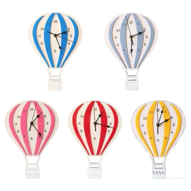 Настенные часы C5AD в скандинавском стиле с мультяшным воздушным шаром, бесшумные часы, поделки для дома, детской комнаты, украшение для спаль...
Настенные часы C5AD в скандинавском стиле с мультяшным воздушным шаром, бесшумные часы, поделки для дома, детской комнаты, украшение для спаль...