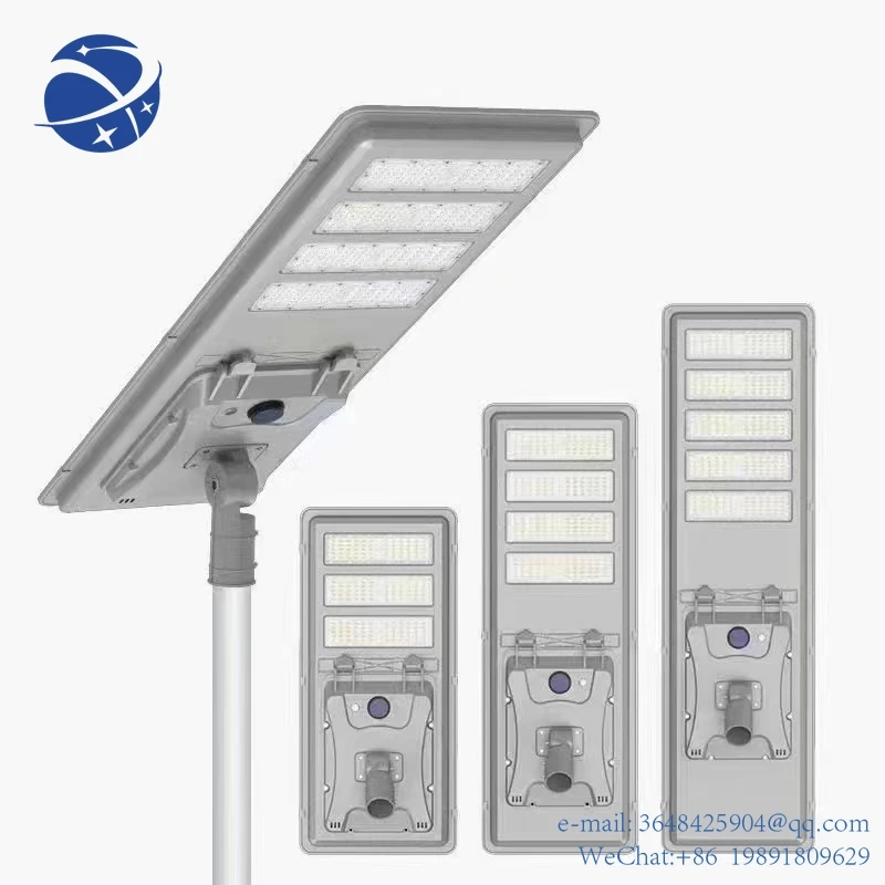 YYHC New High Conversion Solar Panel Smart Switch Auto Dimming Radar Sensor 3 Modules Integrated Solar Street Light Set Price
YYHC New High Conversion Solar Panel Smart Switch Auto Dimming Radar Sensor 3 Modules Integrated Solar Street Light Set Price