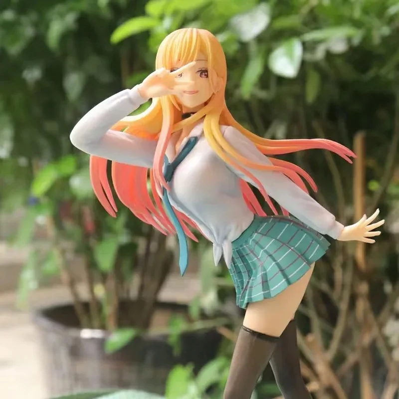 Anime My Dress-Up Darling Kitagawa Marin Uniform Version Model PVC Doll Toys Decoration 23cmChristmas Gift for Children
Anime My Dress-Up Darling Kitagawa Marin Uniform Version Model PVC Doll Toys Decoration 23cmChristmas Gift for Children