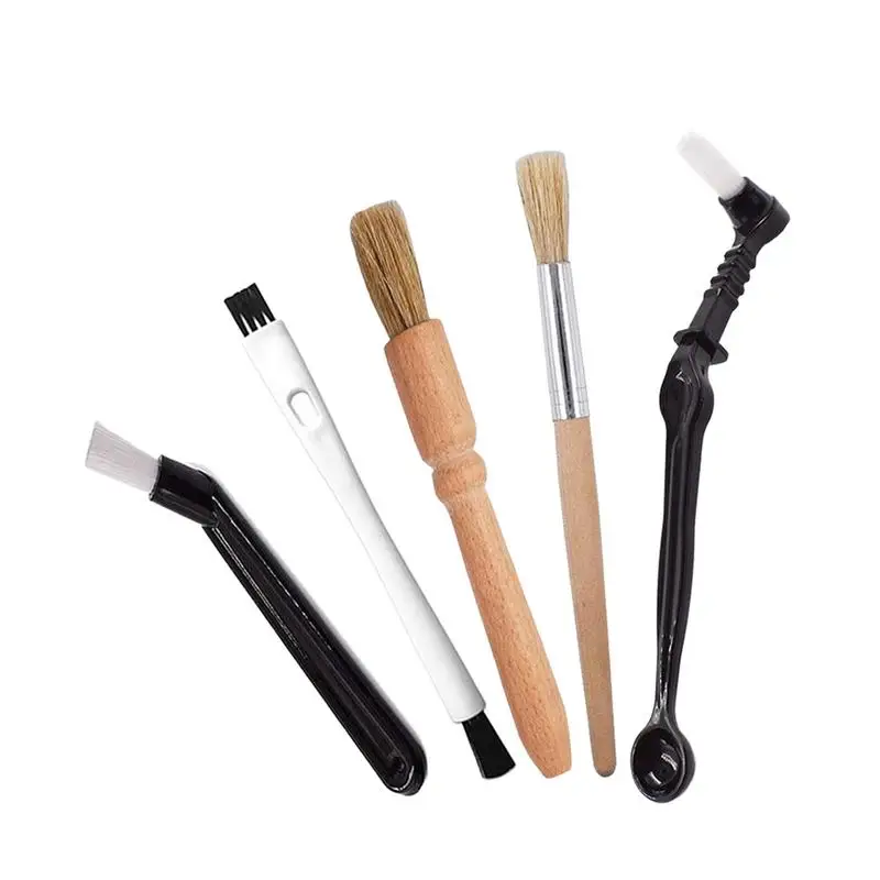 Кофемолка с деревянной ручкой, 5 типов щеток 
Кофемолка с деревянной ручкой, 5 типов щеток