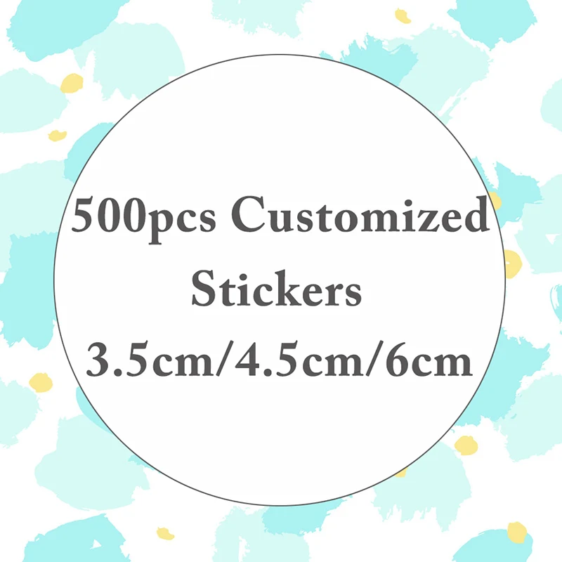 500pcs Custom Sticker and Customized Logos Design Your Own Personalize Stickers Wedding Birthdays Baptism Stickers
500pcs Custom Sticker and Customized Logos Design Your Own Personalize Stickers Wedding Birthdays Baptism Stickers