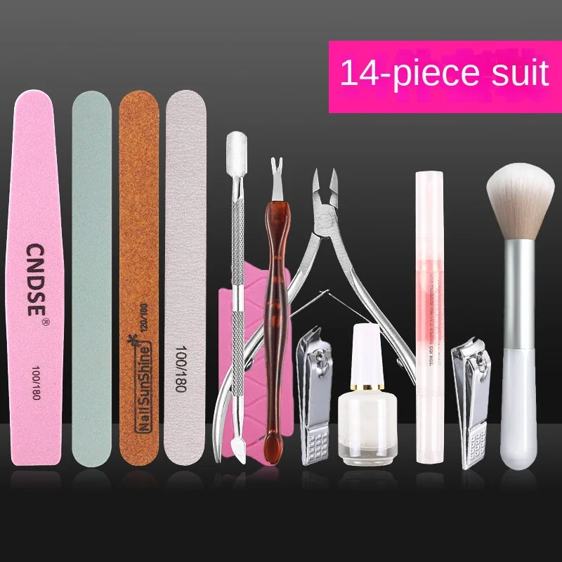 Set Full Set Beginner Home Repair Nail File Burnishing Stick Polishing Nails Sand Bar Exfoliating Scrub Scissors
Set Full Set Beginner Home Repair Nail File Burnishing Stick Polishing Nails Sand Bar Exfoliating Scrub Scissors