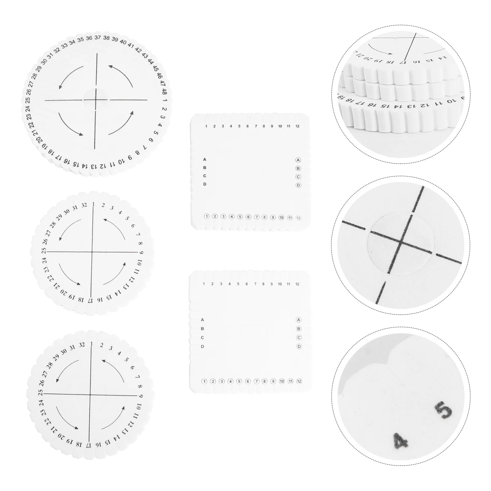 Disc Beading Board Braiding Cord Bracelet Weaving Knitting Diy Rope Loom Disk Braided Supplies Plates Tools Kumihimo Round
Disc Beading Board Braiding Cord Bracelet Weaving Knitting Diy Rope Loom Disk Braided Supplies Plates Tools Kumihimo Round