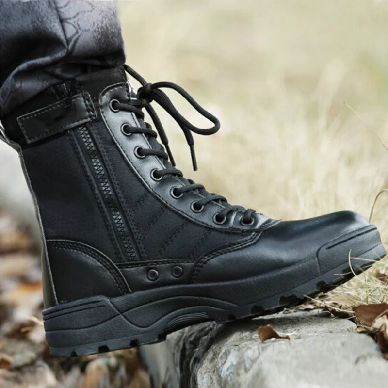 2023 New Popular Fashion Men's Boots Winter Outdoor Leather Military Breathable Army Combat Plus Size Desert Hiking Shoes
2023 New Popular Fashion Men's Boots Winter Outdoor Leather Military Breathable Army Combat Plus Size Desert Hiking Shoes