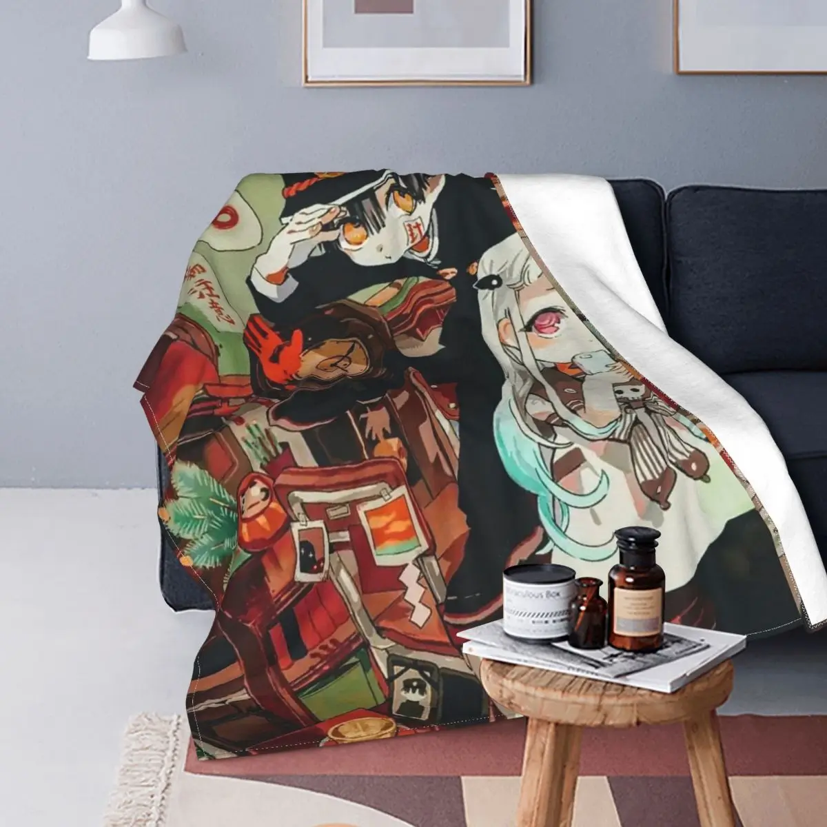 Jibaku Shounen Hanako Kun Blankets Yashiro Nene Anime Flannel Vintage Warm Throw Blankets for Home Spring Autumn
Jibaku Shounen Hanako Kun Blankets Yashiro Nene Anime Flannel Vintage Warm Throw Blankets for Home Spring Autumn