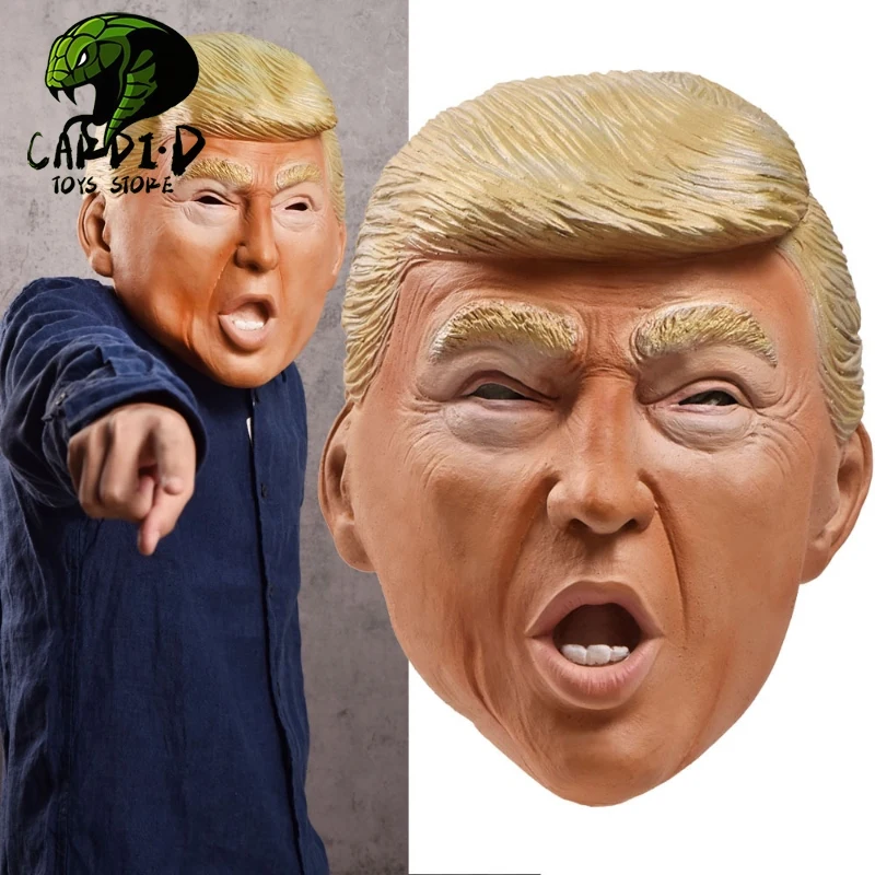 Presidential Candidate Mask Visor Fun Character Masks Halloween Party Viral Headsets Trick Toys Simulate Fur Donald Trump Dress
Presidential Candidate Mask Visor Fun Character Masks Halloween Party Viral Headsets Trick Toys Simulate Fur Donald Trump Dress