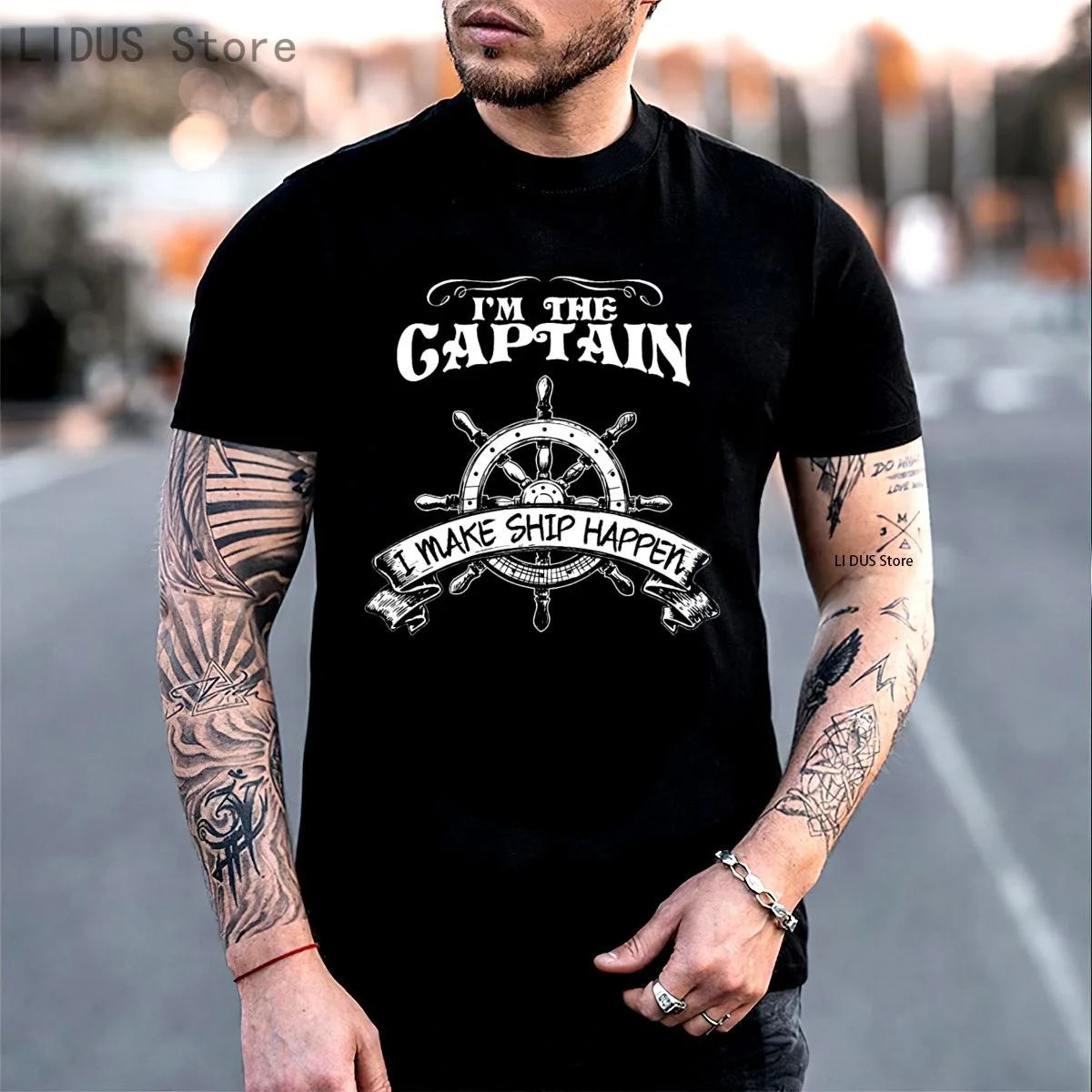 Pirate I'm The Captain I Make Ship Happen T shirt Harajuku Short Sleeve T-shirt Graphics Tshirt Brands Tee Top
Pirate I'm The Captain I Make Ship Happen T shirt Harajuku Short Sleeve T-shirt Graphics Tshirt Brands Tee Top