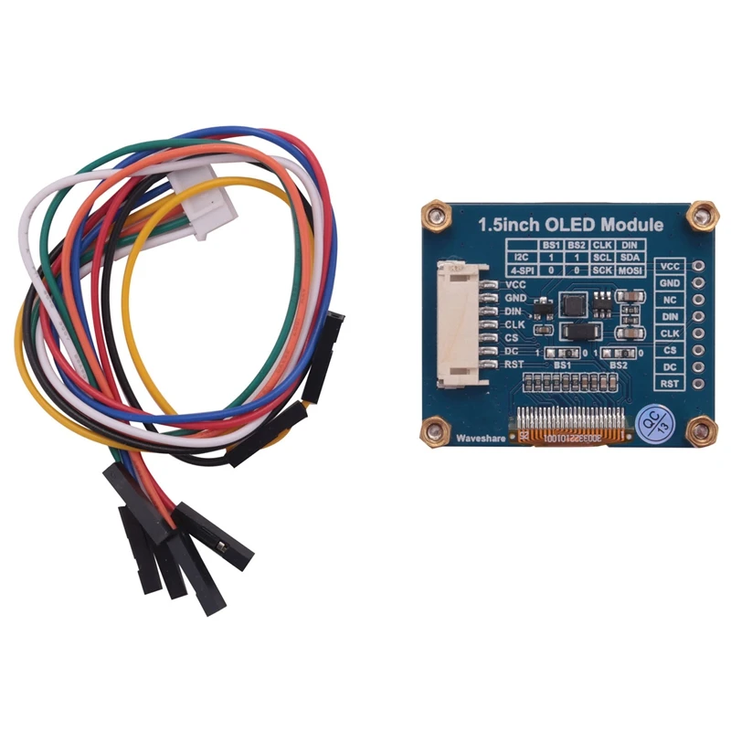 1,5 Дюймовый телефон, экран 16 бит 65K, цвета 128X128 SSD1351 SPI I2C IIC для Arduino Raspberry Pi STM32
1,5 Дюймовый телефон, экран 16 бит 65K, цвета 128X128 SSD1351 SPI I2C IIC для Arduino Raspberry Pi STM32