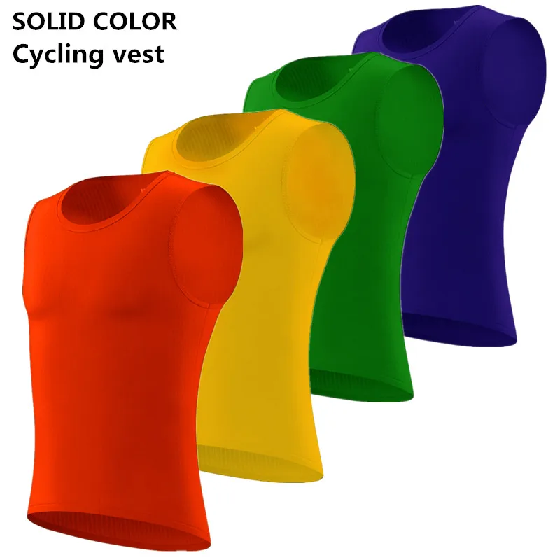 Men's Base Layer Sleeveless Top Quick Dry Cycling Vests Undershirt MTB Bike Vests Compression Bicycle Sport jersey 11 color
Men's Base Layer Sleeveless Top Quick Dry Cycling Vests Undershirt MTB Bike Vests Compression Bicycle Sport jersey 11 color