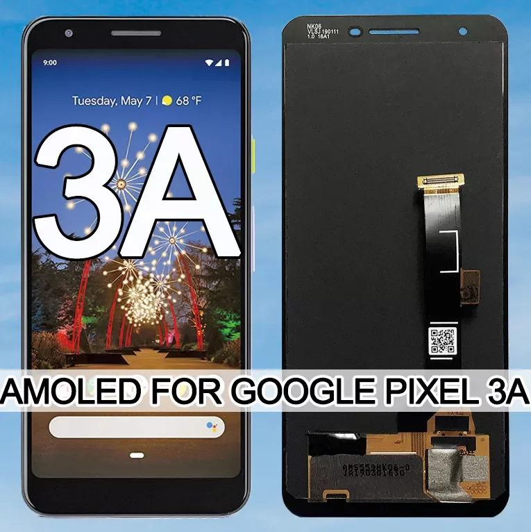 Оригинальный ЖК-дисплей 5,6 дюйма AMOLED для Google Pixel 3A, сенсорный дигитайзер, экран для Google Pixel 3A OLED, замена без битых пикселей
Оригинальный ЖК-дисплей 5,6 дюйма AMOLED для Google Pixel 3A, сенсорный дигитайзер, экран для Google Pixel 3A OLED, замена без битых пикселей