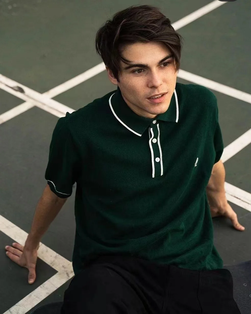 Biscayne Kint Polo South Korea Original Golf Knit Sweater Short Sleeve Polo Shirt
Biscayne Kint Polo South Korea Original Golf Knit Sweater Short Sleeve Polo Shirt