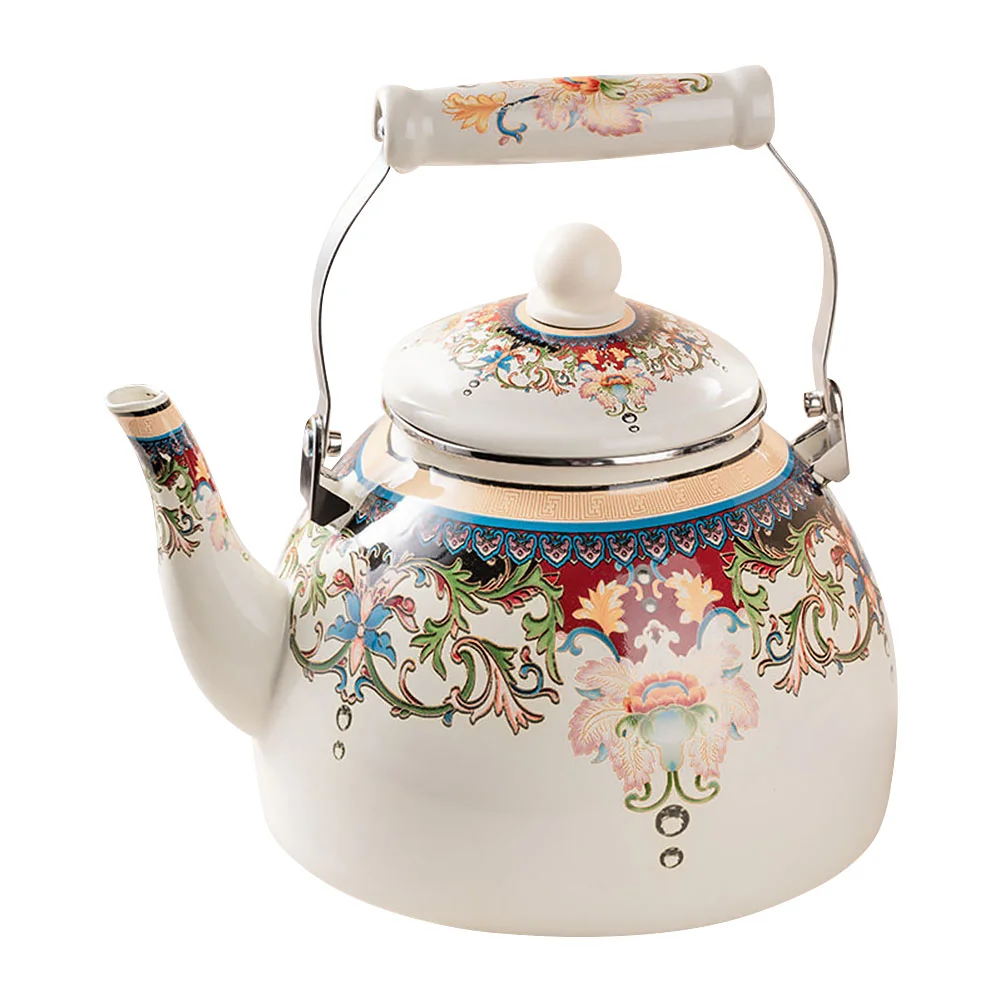 Teapot Tea Kettle Pot Enamel Water Enameled Coffee Porcelain Loose Stovetophot Turkish China Camping Japanese Stove Floral
Teapot Tea Kettle Pot Enamel Water Enameled Coffee Porcelain Loose Stovetophot Turkish China Camping Japanese Stove Floral