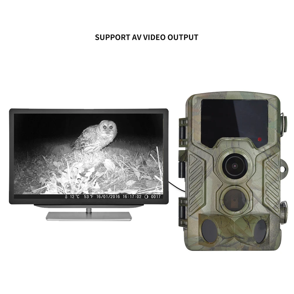 Brand New Distance Durable High Quality Hunting Trail Camera 0.2S USB Waterproof 1080p 2.4inch LCD Display Cable
Brand New Distance Durable High Quality Hunting Trail Camera 0.2S USB Waterproof 1080p 2.4inch LCD Display Cable