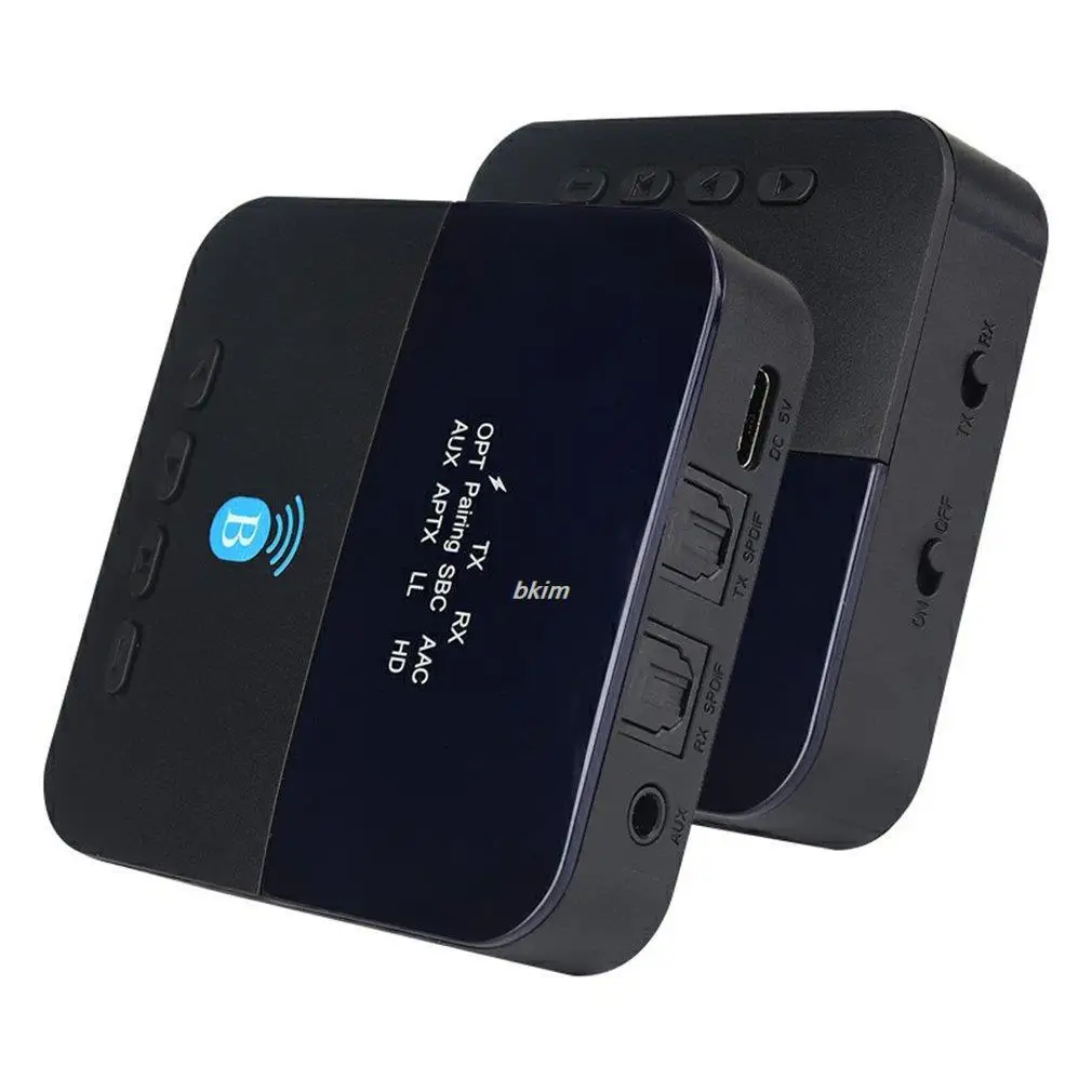 Bluetooth-совместимый аудиопередатчик 5,0, приемник AptX HD с низкой задержкой, беспроводной адаптер SPDIF 3,5 мм, разъем Aux для ТВ, ПК, автомобиля
Bluetooth-совместимый аудиопередатчик 5,0, приемник AptX HD с низкой задержкой, беспроводной адаптер SPDIF 3,5 мм, разъем Aux для ТВ, ПК, автомобиля