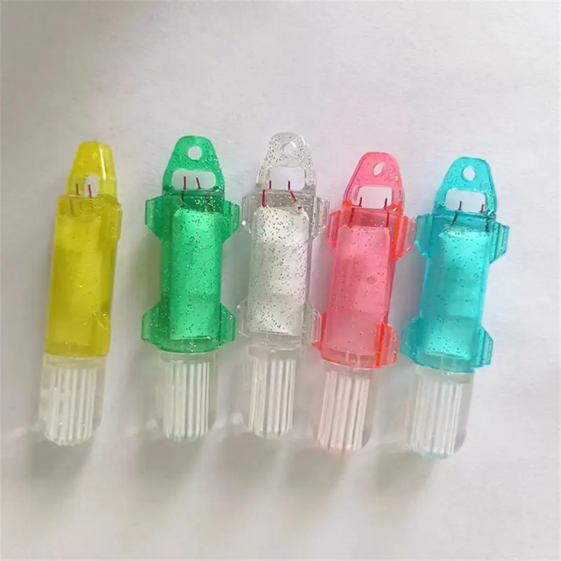 

Mini Underwater Fish Attraction Lamp Flashing LED Fiber Optic Light Waterproof Battery Operated Squid Bait for Outdoor Fishing