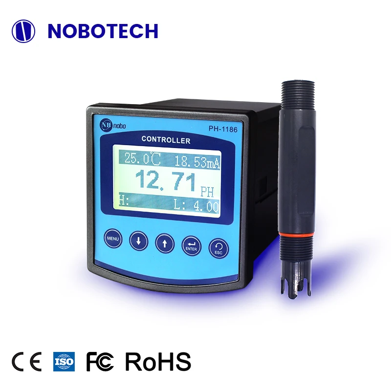 Online PH/ORP meter with PH/ORP sensor for pure water quality monitoring industry
Online PH/ORP meter with PH/ORP sensor for pure water quality monitoring industry