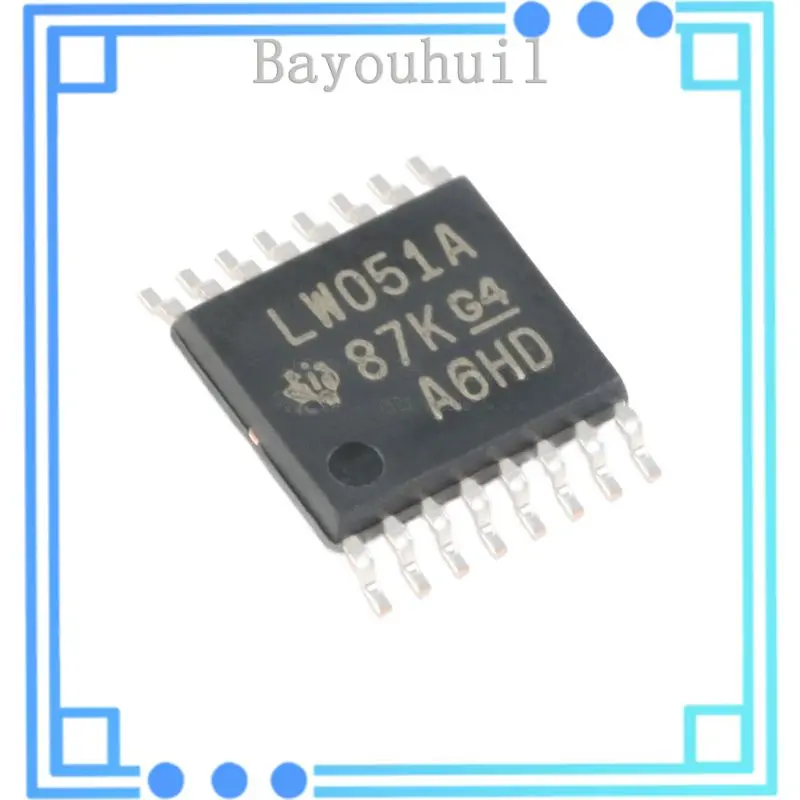 10PCS Original Genuine SN74LV4051APWR TSSOP-16 8-channel Analog Multiplexer Chip
10PCS Original Genuine SN74LV4051APWR TSSOP-16 8-channel Analog Multiplexer Chip