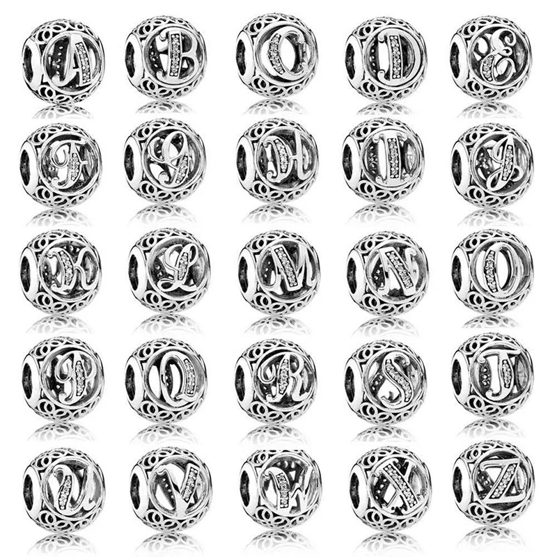 Pendants Pandora Charms Beads Diy Necklace Jewelry Bracelet For Women Silver Color Original English Letters A-Z Men 2022
Pendants Pandora Charms Beads Diy Necklace Jewelry Bracelet For Women Silver Color Original English Letters A-Z Men 2022