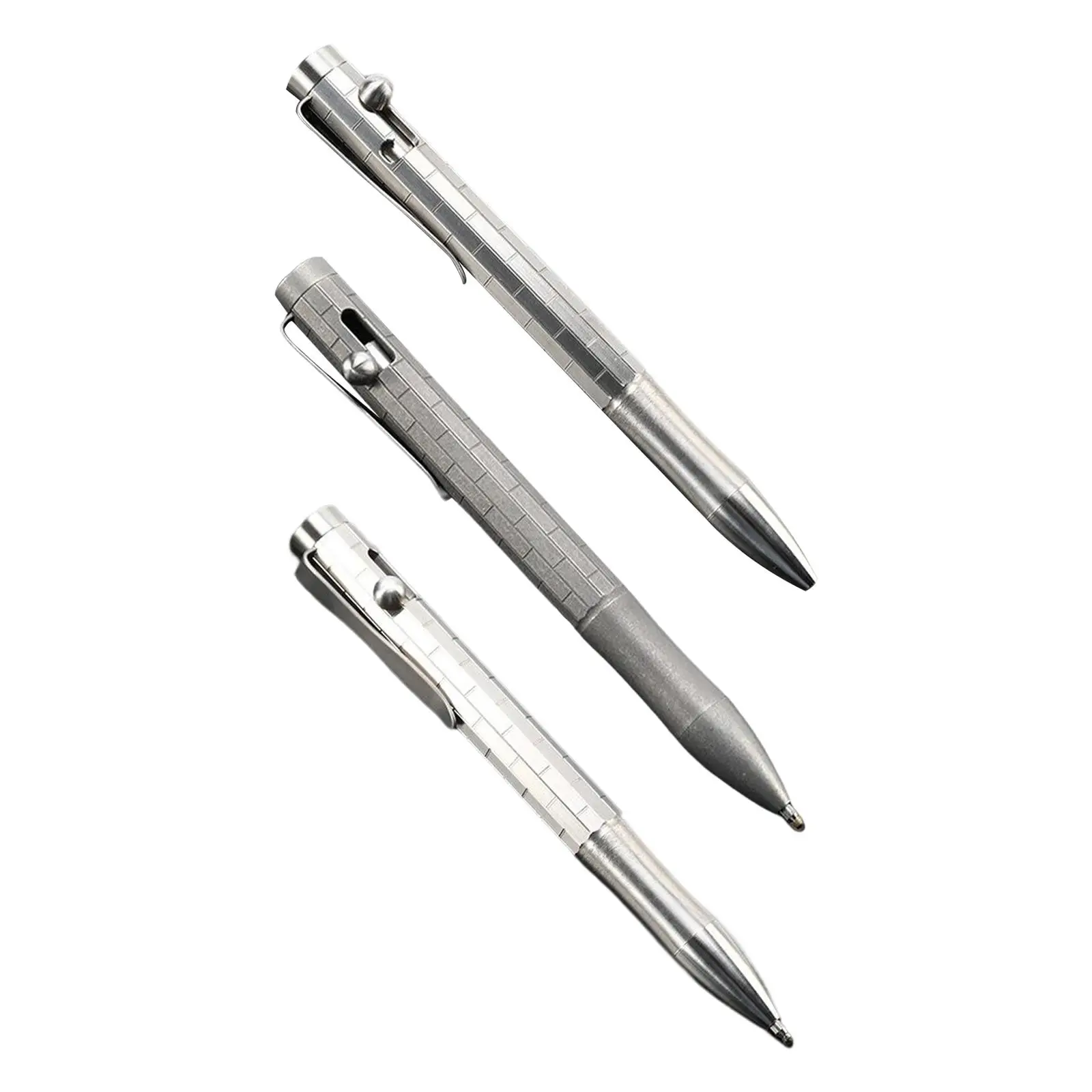 Mutifunction Stainless Steel Glass Breaker Bolt Action Pen for Camping Travel Survival Gear Emergency Dad
Mutifunction Stainless Steel Glass Breaker Bolt Action Pen for Camping Travel Survival Gear Emergency Dad