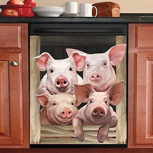 Homa Just A Girl Loves Pigs Magnet for Dishwasher, Farmhouse Kitchen Decor Refrigerator Magnetic Cover Up Front Door Cover Farm
Homa Just A Girl Loves Pigs Magnet for Dishwasher, Farmhouse Kitchen Decor Refrigerator Magnetic Cover Up Front Door Cover Farm